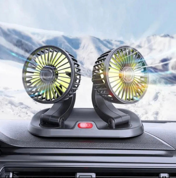 Double Headed Vehicle Fan (CIC922)